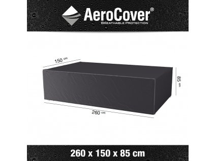 7993 Obal na jedálenskú súpravu obdĺžnik 260x150x85 cm Aerocover 8720039162303