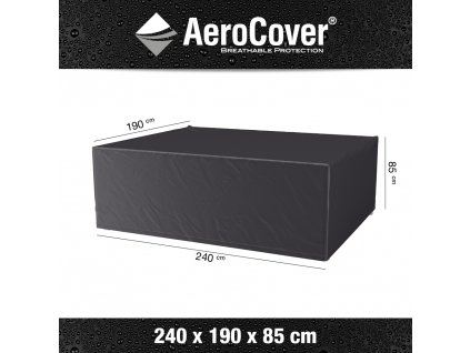 7916 garden set cover rectangular 240x190 anthracite M Aerocover 8717591778141