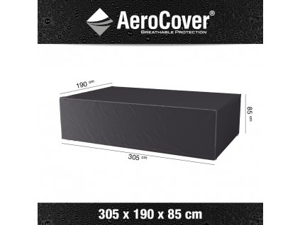 7918 garden set cover rectangular 305x190 anthracite M Aerocover 8717591776802