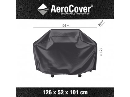 7850 gas barbecue cover S anthracite M Aerocover 8717591773498