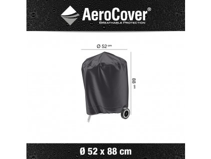 7870 Obal na gril Ø 47xH88 cm Aerocover 8717591778271