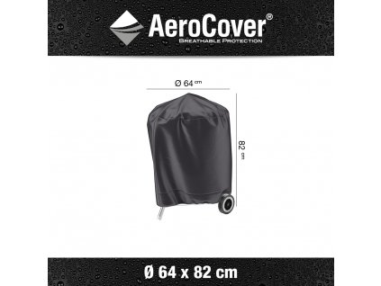 7872 barbecue kettle cover Ø64cm anthracite M Aerocover 8717591777519