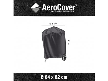 7872 Obal na gril Ø 57xH88 cm Aerocover 8717591777519