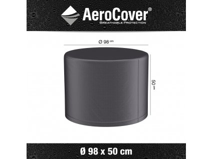 9150 Fire Table Cover Ø98xH50 anthracite AeroCover 8717591774402