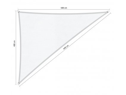 water repellent triangle 400x500x640 ibiza white