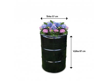 barrelkings barrel planter flowerbox 200 l oildrum