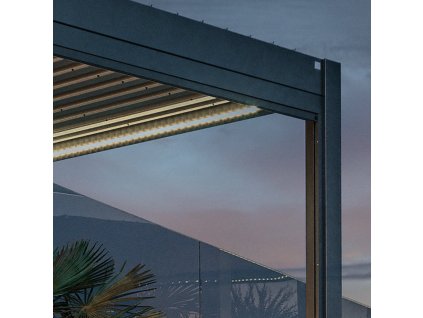 csm 9003414922242 Pergola 4x3 dunkelgrau Farbe neue Bildsprache Detail LED Mutation 9546da99d2