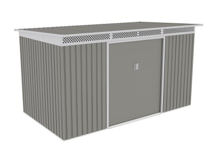 zahradny domcek g21 grah 700 340 x 206 cm metalicky sedy image1 big ies121845411