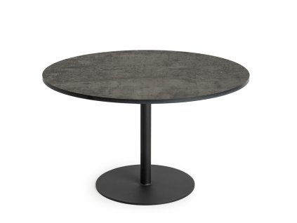 Solea Coffee Table Round Large Trespa Forest Grey Charcoal