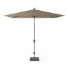 7106E parasol Riva 250x250 taupe recht Platinum 8717591778431