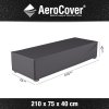 7964 Obal na lehátko 210x75x40 cm Aerocover 8717591772323
