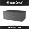 7928 garden table cover 300x110x70 anthracite transparent Aerocover 8717591775058