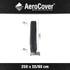 7970 Obal na bočný slnečník 250x55/60 cm Aerocover 8717591770541