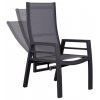 40726 Montana Dining Relaxsessel Aluminium Textilene verstellbar