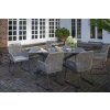 40780 81037 Livingston Tisch 200x90cm light grey Adora Diningsessel PE twisted white coral 7