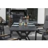 40726A 40809 3866016524T Montana Dining Relaxsessel Hammond Ausziehtisch 160 210x90cm dark grey Talland stone grey Des 165 4