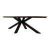 AREZZO OVAL stôl 240x113x74 xm