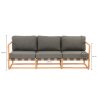Dolce lounge sofa 3 seater