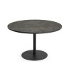 Solea Coffee Table Round Large Trespa Forest Grey Charcoal