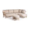 TO00545 NONE7802 Fresca Lounge Set Organic Complete Left Champagne