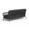 TO7747NONE7802 Natal Lounge 3 Seater Charcoal