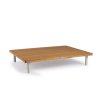 TO5763 NONE7801 Kytsu Teak Coffee Table Creme White
