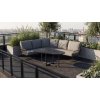 4k Rivera Lounge Dining Charcoal