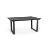 TO5015 Liv Lounge Dining Table Trespa Forest Grey Charcoal