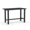 TO5539 Bar Table Trespa Graphite 150 x 80 cm Charcoal