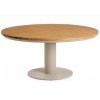 TO01226 Moreno Low Dining Table Teak 150 cm Champagne