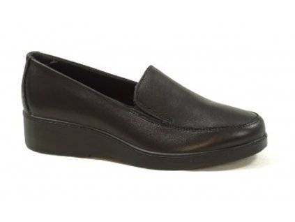 Santé IC/455540 dámská kožená vycházková obuv černá
