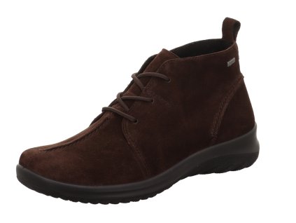 Legero 2-9569-3420 dámská kožená kotníková obuv GoreTex hnědá