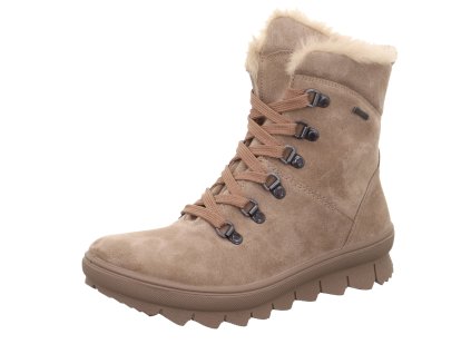Legero 2-530-45 dámská zimní kožená obuv GORE-TEX Novara béžová
