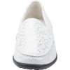 Waldläufer 640004 dámské kožené mokasíny šíře K - bílá