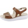 Waldläufer 731004 dámské kožené sandály šíře H - hnědá