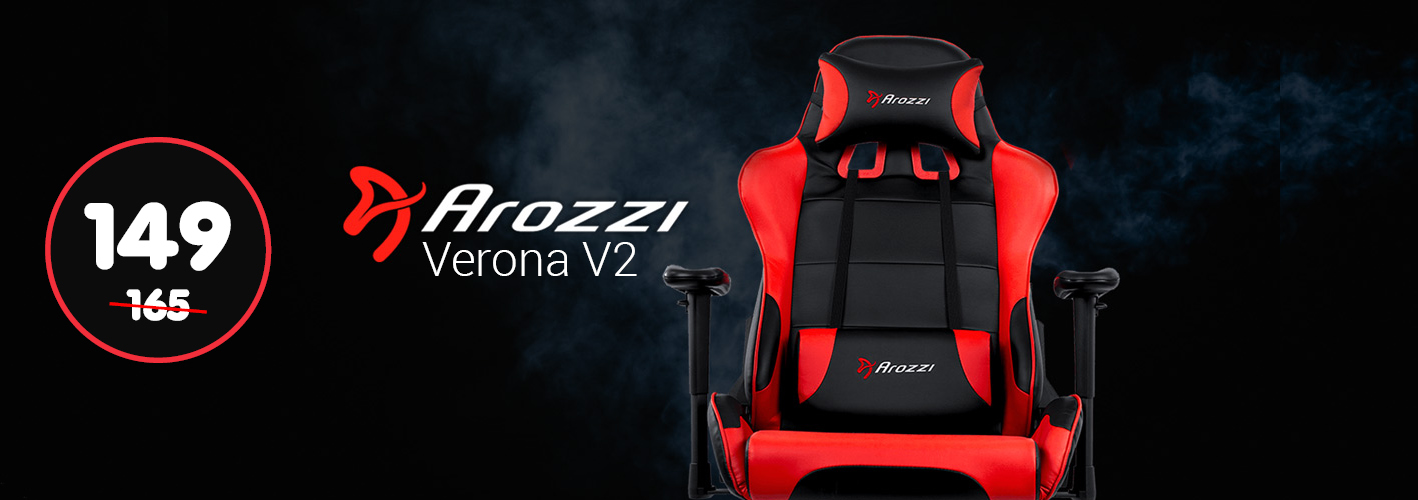 AROZZI VERONA V2 čierno-červená