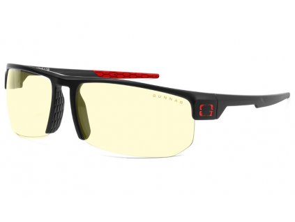 GUNNAR herní brýle TORPEDO 360 ONYX / černé obroučky/ jantarová + sluneční skla