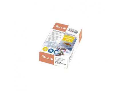 PEACH laminovací folie (60x90mm) Laminating Pouch Business Card , 125mic, 100ks