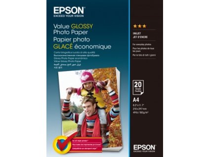 EPSON Value Glossy Photo Paper A4 20 sheet