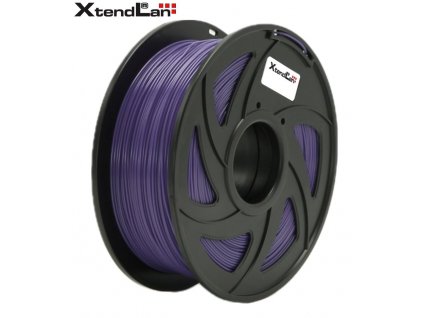 XtendLAN PLA filament 1,75mm zářivě fialový 1kg