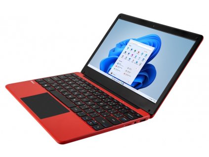 UMAX VisionBook 12WRx/ 11,6" IPS/ 1366x768/ N4020/ 4GB/ 128GB Flash/ mini HDMI/ 2x USB/ USB-C/ W11Pro/ červený