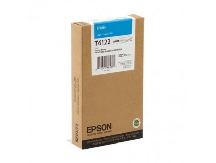 Epson T612 220ml Cyan - originál