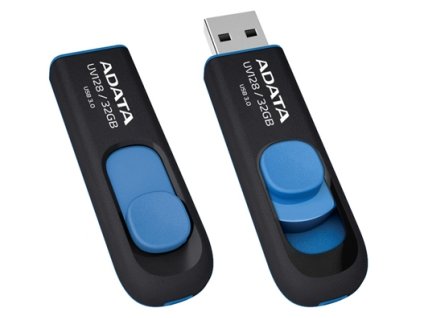 ADATA DashDrive UV128 32GB čierno-modrá