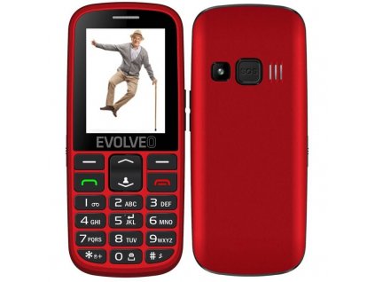 EVOLVEO EasyPhone EG červený