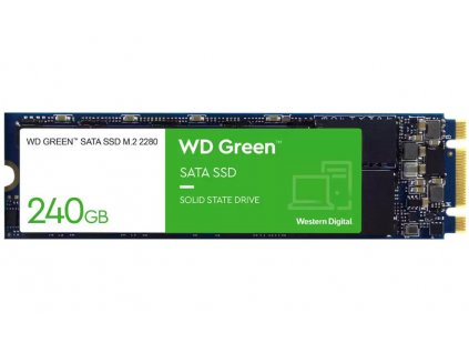 WESTERN DIGITAL SSD GREEN 240GB / WDS240G3G0B / M.2 SATA III / Interní / 2280