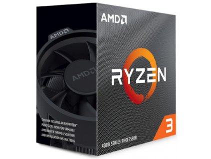 AMD Ryzen 3 4100 / Ryzen / AM4 / 4C/8T / max. 4,0GHz / 4MB / 65W TDP / BOX s chladičem