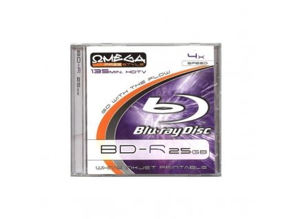 omega freestyle bd r printable 25gb 4x jewel