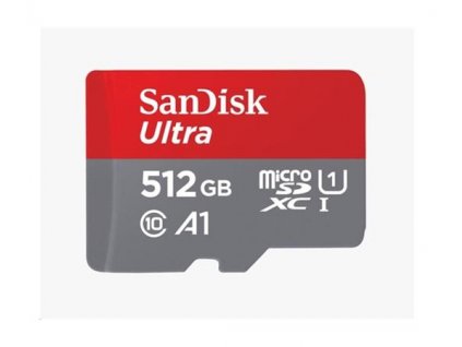 SanDisk Ultra microSDXC 512GB 120MB/s + adaptér