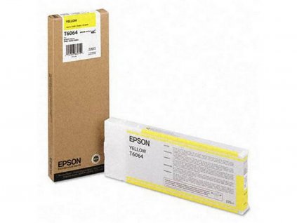 Epson T606 Yellow 220 ml - originál