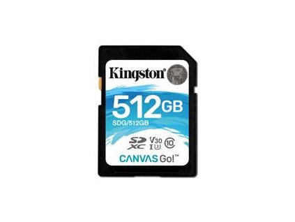 KINGSTON SDXC 512GB CL10 U3 V30